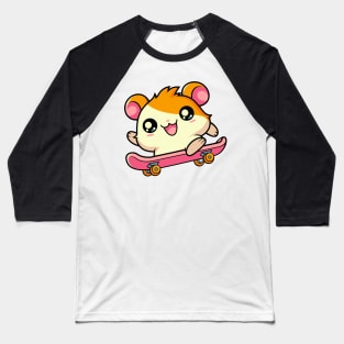 Hamtaro Skate Baseball T-Shirt